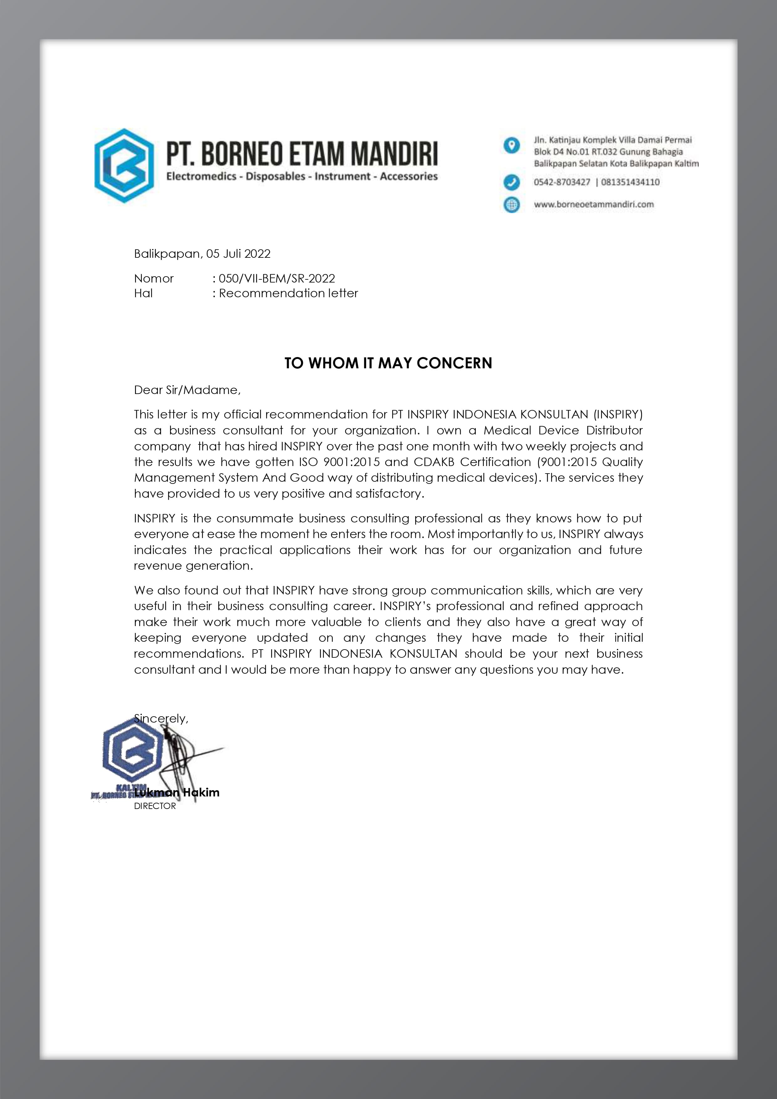 letter 1