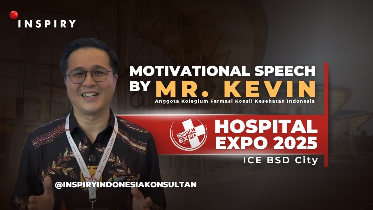 Motivational Speech by Mr. Kevin Anggota Kolegium Farmasi Konsil Kesehatan Indonesia