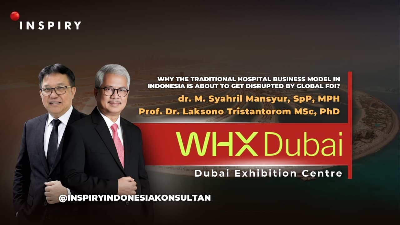 Prof. Laksono & dr. Syahril Discuss the Transformation of the Healthcare Industry at WHX Dubai 2026
